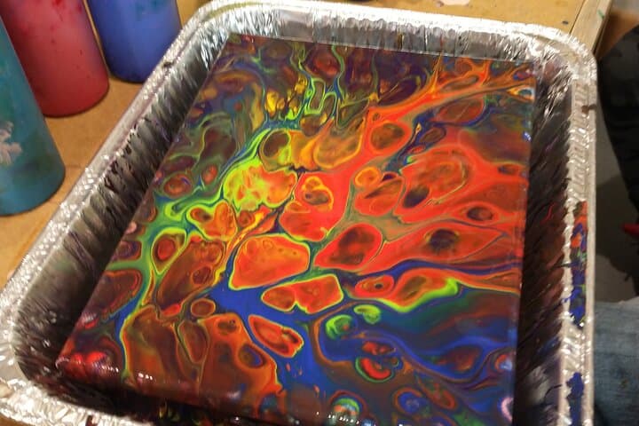 Estes Park Acrylic Pour Painting Class — 60-Minute Hands-On Pour Workshop photo 2