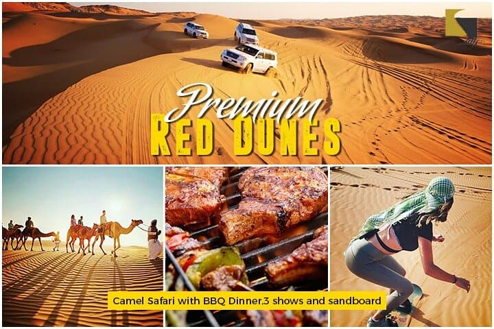 Premium Dubai Desert Safari: Dune Bashing, Sandboarding & 5-Star Desert Camp Experience photo 2