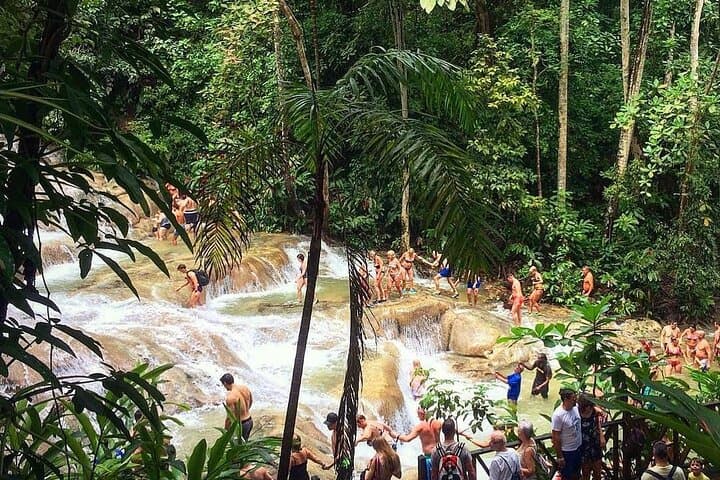 Climb Dunn's River Falls & Swim the Blue Hole: Full-Day Tour from Montego Bay photo 2