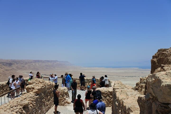 From Jerusalem to Masada and the Dead Sea — Cable Car Day Trip with Float and Mud Bath photo 5