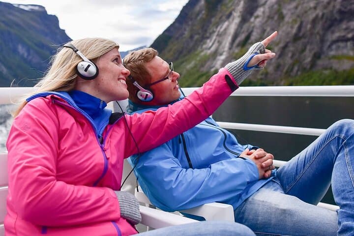 Geirangerfjord Boat Tour: Close Views of the Seven Sisters & Fjordfarms photo 2