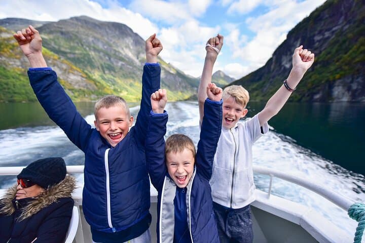Geirangerfjord Boat Tour: Close Views of the Seven Sisters & Fjordfarms photo 4
