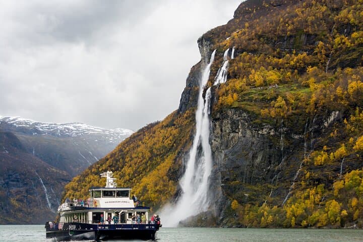 Geirangerfjord Boat Tour: Close Views of the Seven Sisters & Fjordfarms photo 6