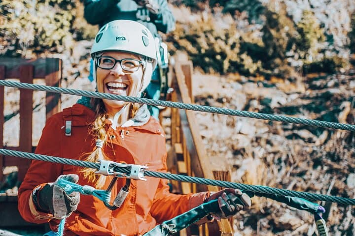Mount Blue Sky Via Ferrata: Guided Cliffside Climb & Zipline near Idaho Springs photo 4