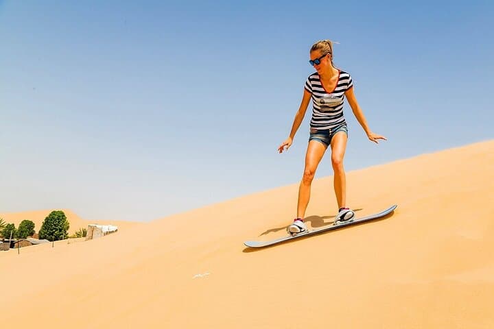 Dubai Sundowner Dune Safari With Dinner — Sunset Dune Bashing & Desert Camp Experience photo 6