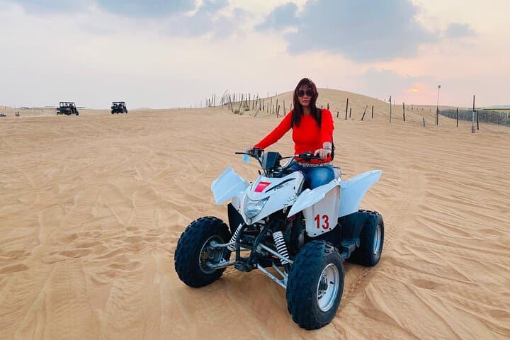 Dubai Quad Bike Desert Safari: ATV Ride, Dune Bashing & Bedouin Camp Experience