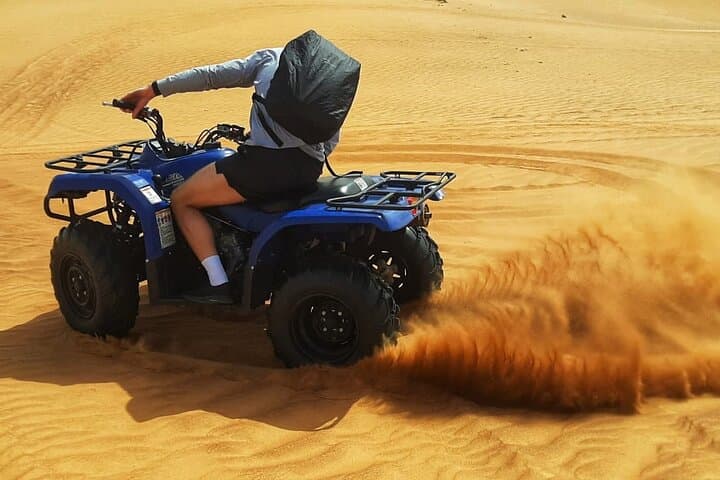 Dubai Quad Bike Safari, Camel Ride & Desert BBQ Camp Experience photo 5