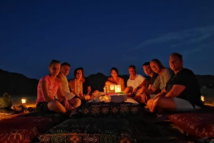 Candlelight Desert Dinner and Stargazing Near Hurghada