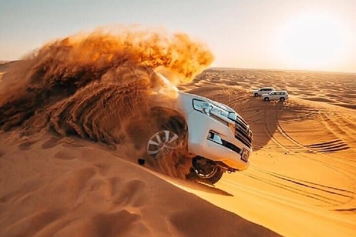 Lahbab Desert Buggy Self-Drive with Camel Ride & Sandboarding in Dubai photo 3