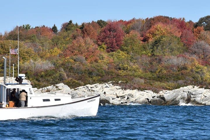 Portland Maine Fall Foliage Private Lobster Boat Cruise photo 4