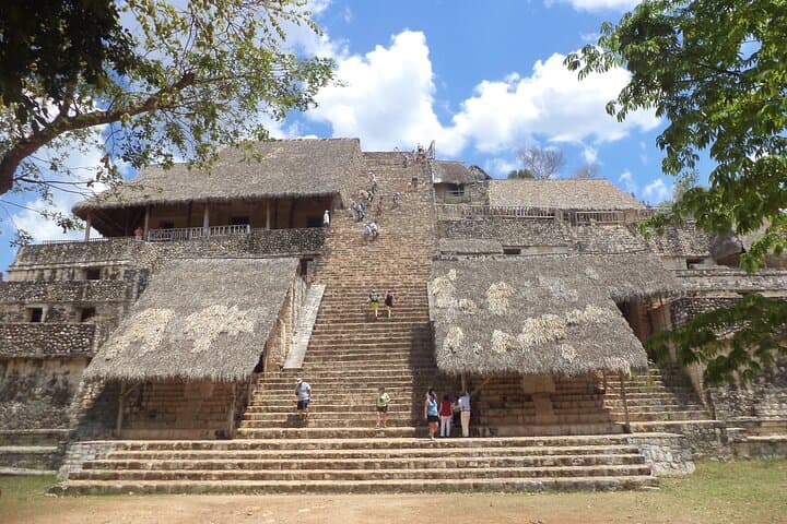 Ek Balam & Valladolid Full-Day Private Tour: Cenote Swim, Mayan Ruins and Buffet Lunch