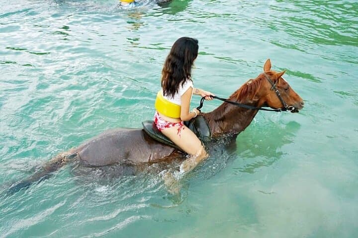 Ocho Rios Action Pack: Blue Hole, White River Tubing & Beach Horseback Ride photo 3