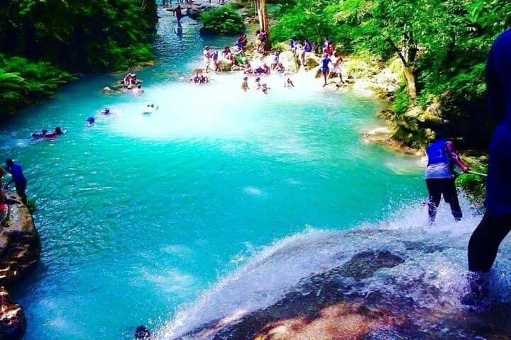 Blue Hole Ocho Rios: Rope Swings, Cliff Jumps & Island Gully Falls Adventure photo 3