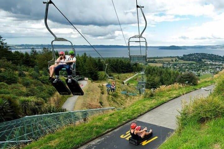 Private Rotorua Day Trip from Auckland: Agrodome, Gondola & Luge photo 1