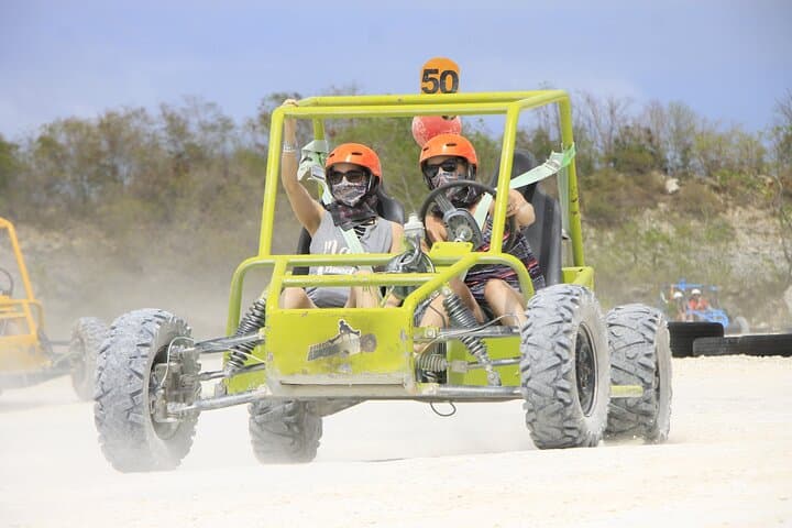 Full-Day Bávaro Adventure Park: Buggy Circuit, 6-Line Zipline & Blue Lagoon Float photo 5