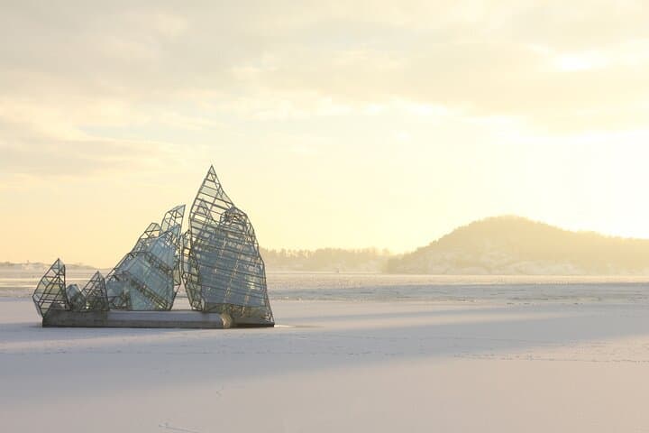 Oslo Winter Bike Tour: Spiked Tires, Opera House & Frozen Harbor Ride photo 2