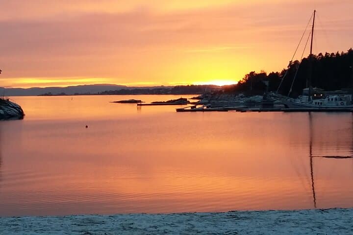 Oslo Winter Bike Tour: Spiked Tires, Opera House & Frozen Harbor Ride photo 6