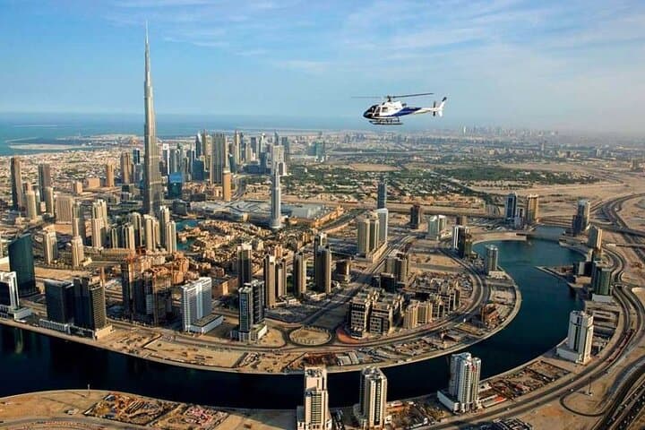 Palm Jumeirah Helicopter Tour — 15-Minute Aerial Flight Over Dubai photo 2