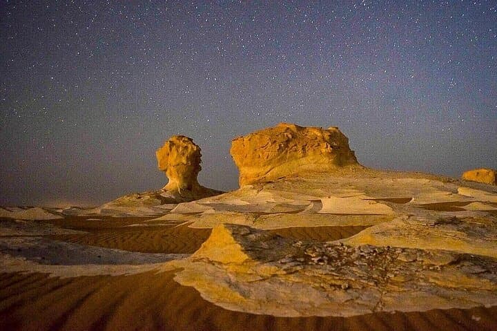 White Desert Overnight Tour — Sleep Beneath Egypt's Lunar Chalk Formations photo 2