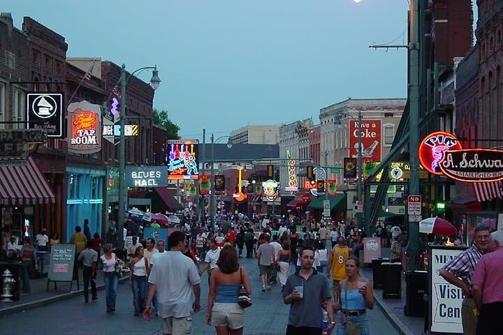 Memphis Hop-On Hop-Off Bus Tour: See Beale Street, Graceland & Riverfront at Your Pace