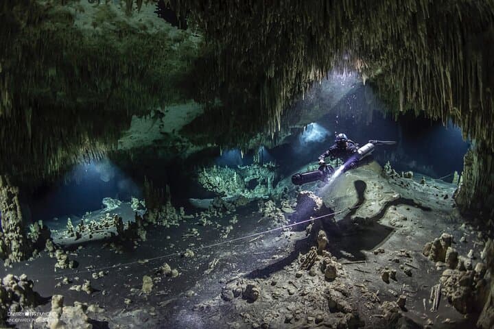 Intro to Cave Diver TDI Course: Cenote Cave Diving in the Yucatán