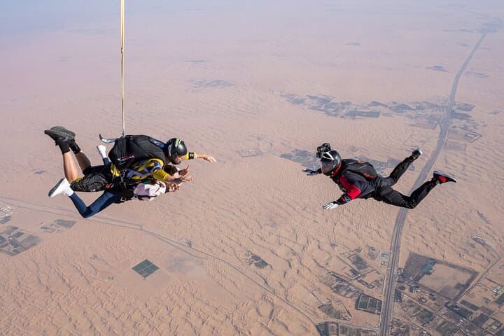 Skydiving Dubai Desert Zone: Tandem Freefall Over Jumeirah & Arabian Sands photo 2