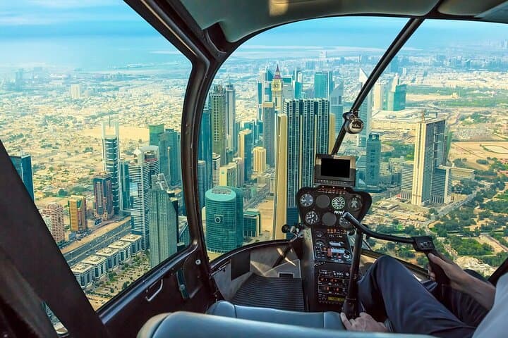 Dubai Helicopter Tour: 12-Minute Skyline Flight Over Burj Khalifa and Palm Jumeirah photo 2