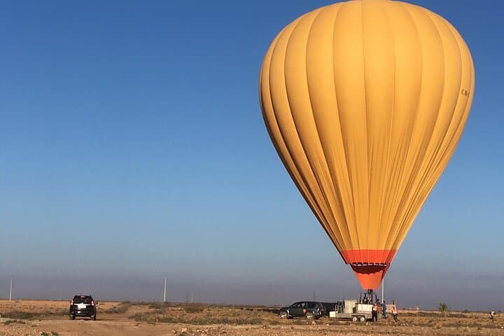 Sunrise Hot Air Balloon Flight over Marrakech with Berber Breakfast and Atlas Views