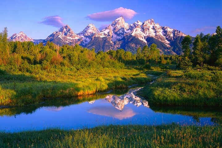 Grand Teton National Park Tour from Jackson Hole: Jenny Lake, Mormon Row & Snake River