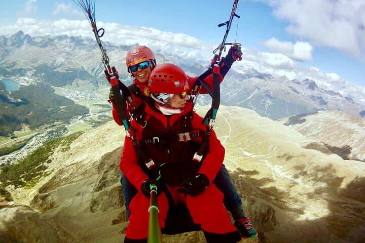 Tandem Paragliding Over Engadin Valley: St. Moritz Scenic Flight photo 6