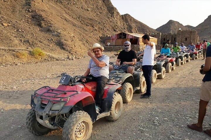 Sunset ATV Desert Safari in Marsa Alam: Quad Ride, Bedouin Village & BBQ photo 4