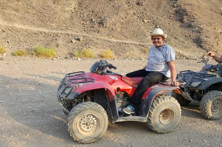 Sunset ATV Desert Safari in Marsa Alam: Quad Ride, Bedouin Village & BBQ photo 6