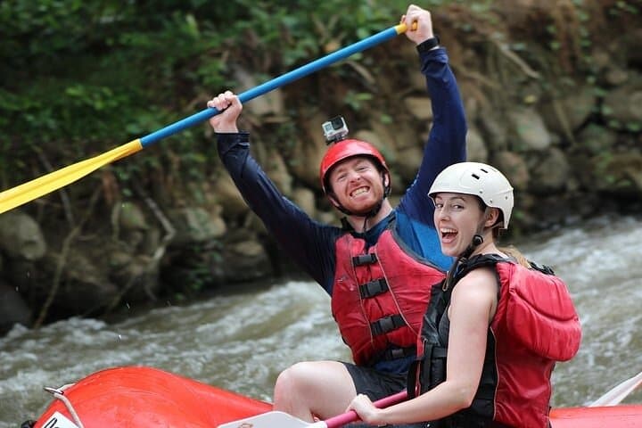 Arenal Volcano Canyoning and White-Water Rafting Combo: Canyon Rappels & Class II-III Rafting photo 1