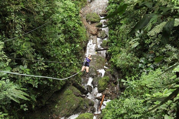 Arenal Volcano Canyoning and White-Water Rafting Combo: Canyon Rappels & Class II-III Rafting photo 4