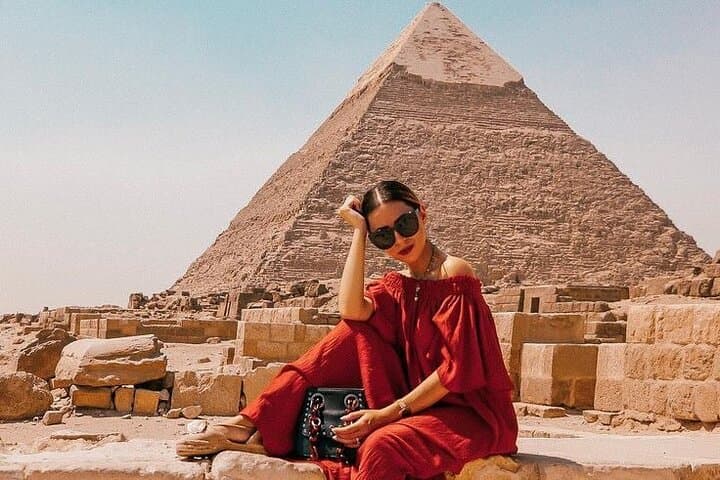 Two-Day Private Cairo & Giza Pyramids Tour — Egyptian Museum, Saqqara & Coptic Cairo photo 5