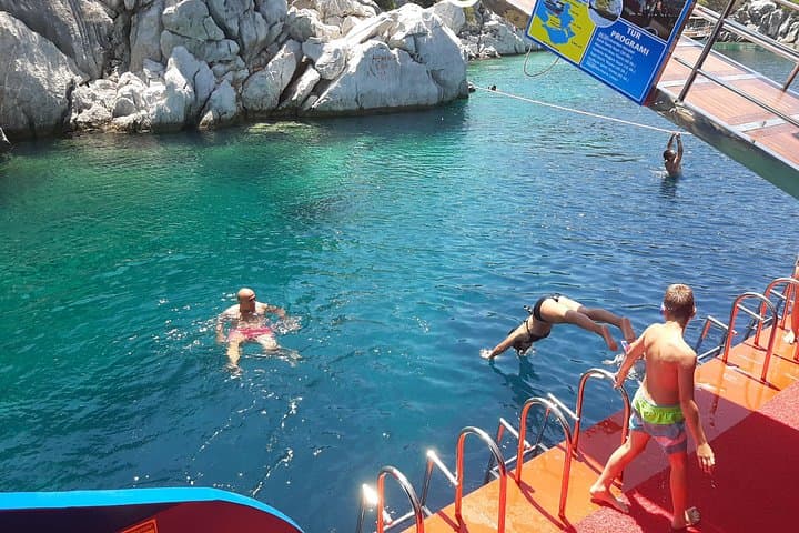 Marmaris Glass-Bottom Full-Day Boat Trip: Swim, Sun & Underwater Views photo 3