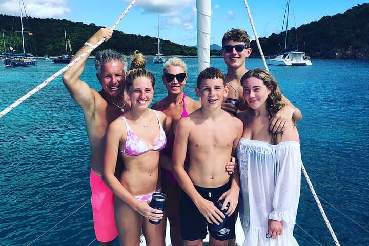 Private St. John Snorkel Charter from St. Thomas — Full-Day 55ft Yacht photo 2