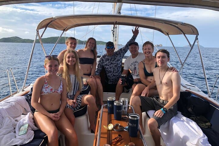Private St. John Snorkel Charter from St. Thomas — Full-Day 55ft Yacht photo 5