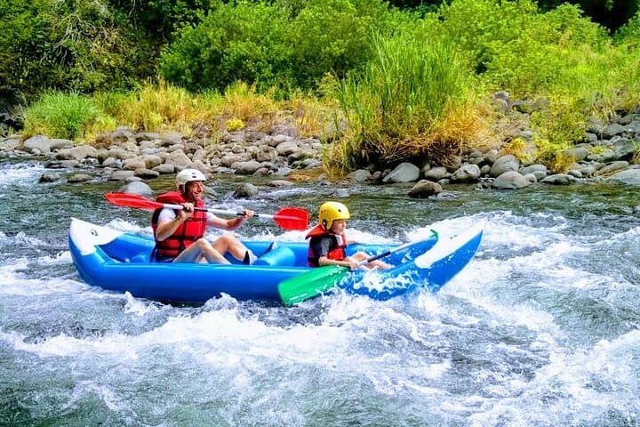 Marsouins River Rafting & Zipline Adventure at Ilet Coco, Réunion photo 2