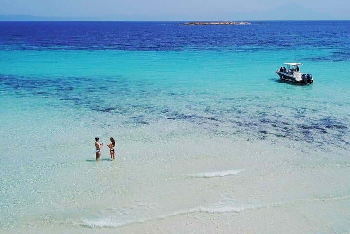 Sithonia Private Full-Day Cruise — Diaporos, Vourvourou & Blue Lagoons photo 1