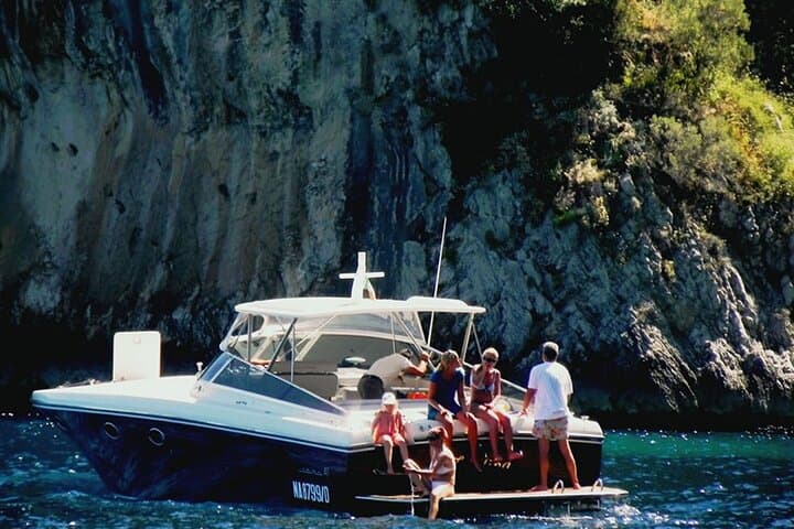 Private Capri Speedboat Day Trip from Naples — Blue Grotto, Coastal Caves & Lunch photo 3