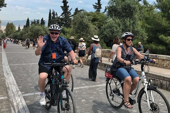 Athens by E-Bike: Acropolis Views, Plaka Streets & Cruise Transfers photo 2