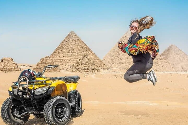 Full-Day Private Giza Pyramids, Egyptian Museum & Sahara ATV Adventure photo 3