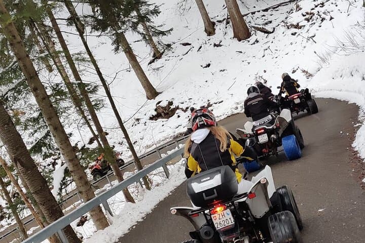 Quad Touring Zurich Oberland: 4-Hour ATV Adventure with Alpine Views photo 6