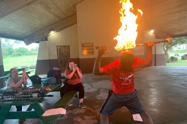 Samoan Fireknife Experience on Kaua'i — Hands-On Samoan Ailao Afi Workshop photo 4