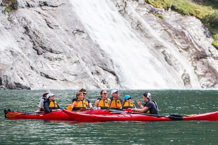 Paddling to the Seven Sisters: Guided Kayak Tour on Geirangerfjord photo 3