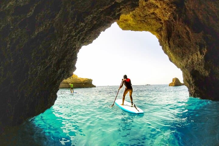 Albufeira SUP Caves Tour: Paddle São Rafael’s Cliffs and Secret Beaches