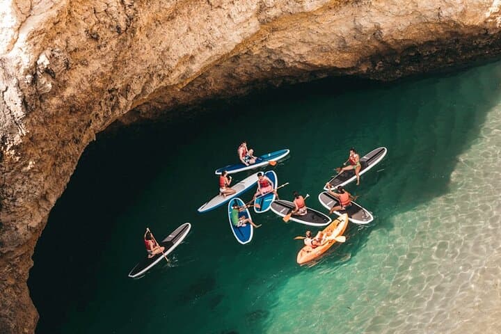 Albufeira SUP Caves Tour: Paddle São Rafael’s Cliffs and Secret Beaches photo 5