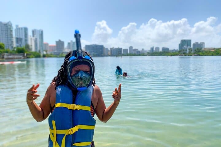 Snorkel with Manatees: Guided Condado Lagoon Tour in San Juan photo 2