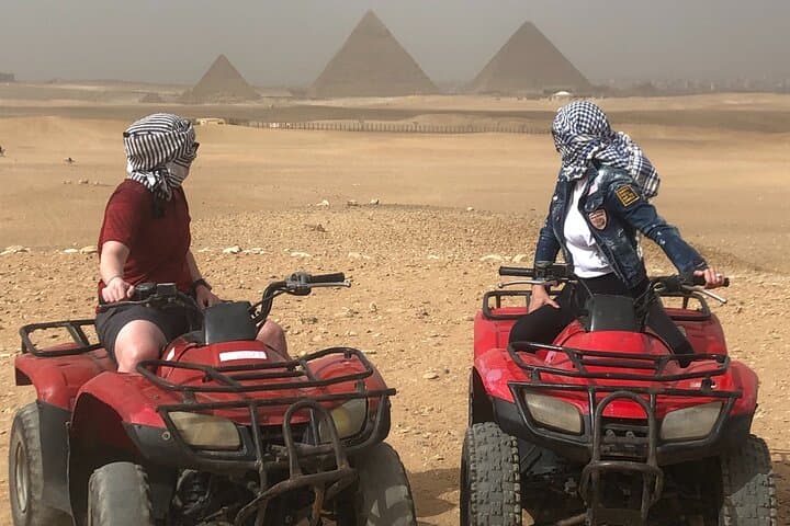 Giza Pyramids, Saqqara & Memphis: Private Full-Day with ATV at Sunset photo 2